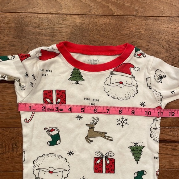 Carter’s Christmas Pajama Top - Size 5/5A - Picture 9 of 16